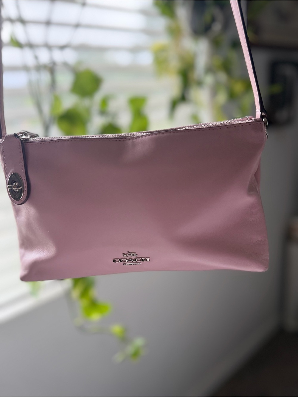Coach pink Crossbody Crosby bag